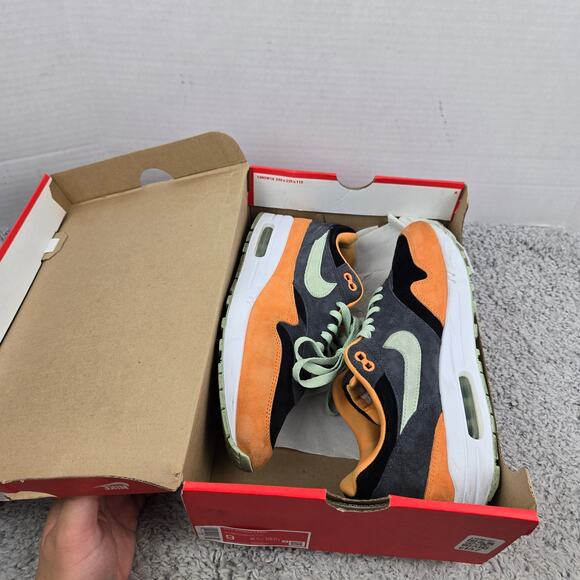 Nike Mens 9 Air Max 1 PRM Duck Honey Dew Casual Athletic Sneaker DZ0482-001 main image 4